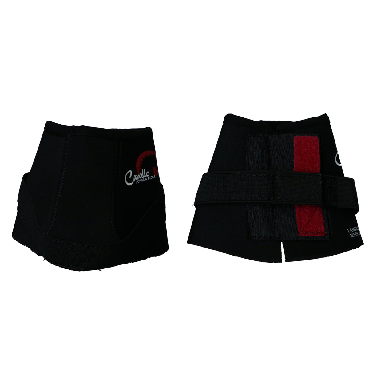 F.R.A. Cavallo Horse & Rider Envolturas para menudillos Negro