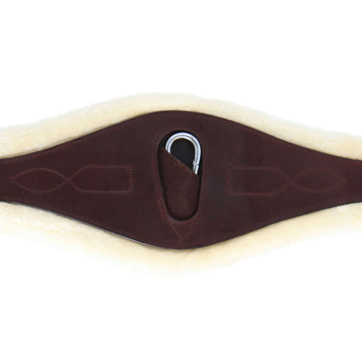 Kavalkade Cincha Foster Comfort Piel Sintética Larga Marron