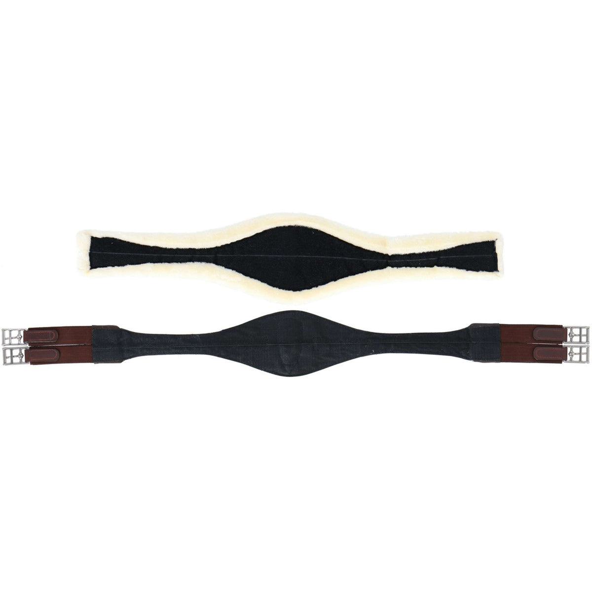 Kavalkade Cincha Foster Comfort Piel Sintética Larga Marron