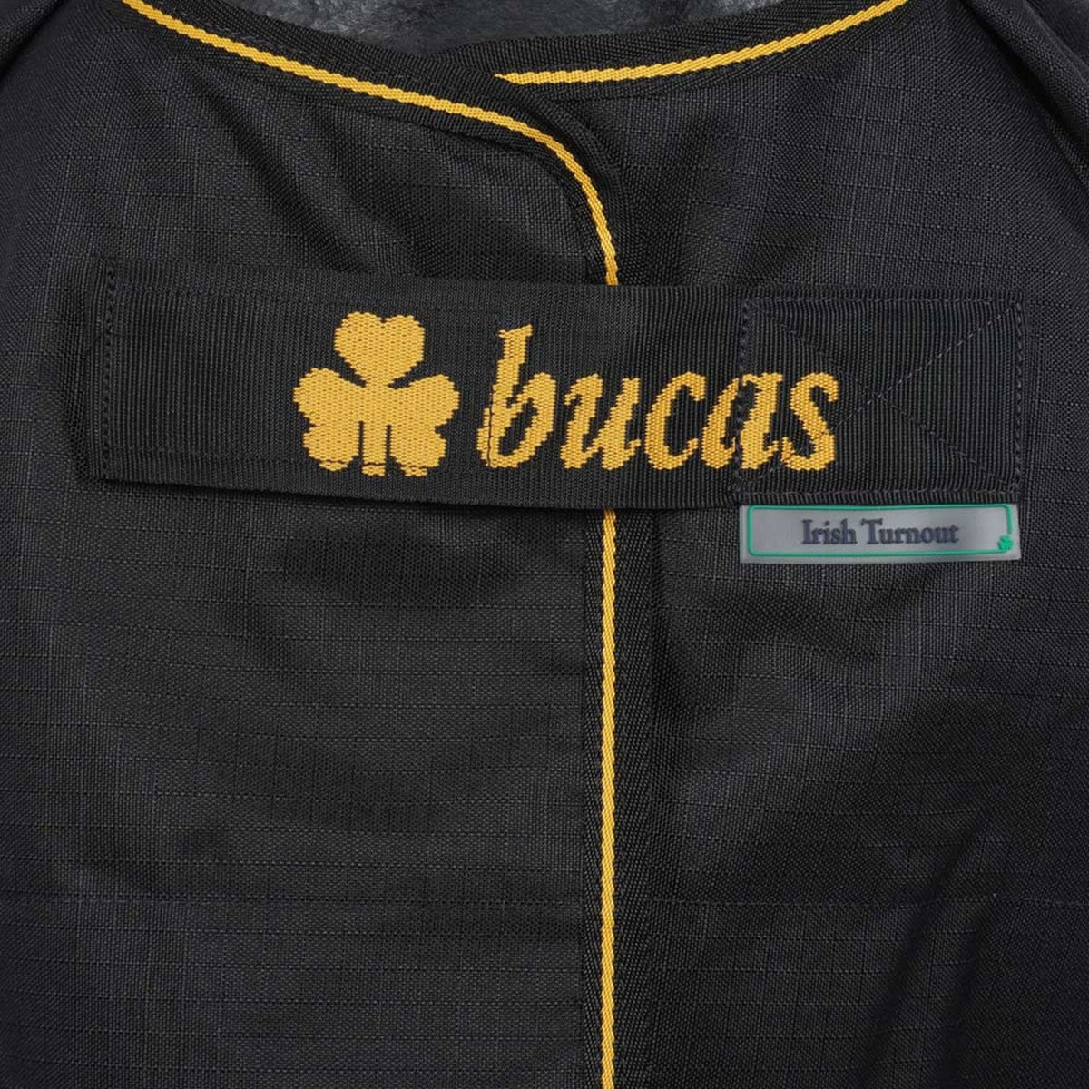 Bucas Irish Turnout Light 50g + Neck Negro/Oro