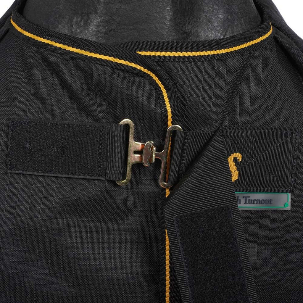 Bucas Irish Turnout Light 50g + Neck Negro/Oro