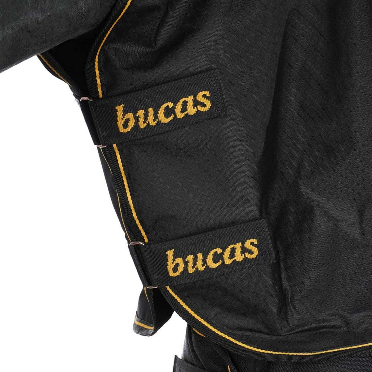 Bucas Irish Turnout Light 50g + Neck Negro/Oro