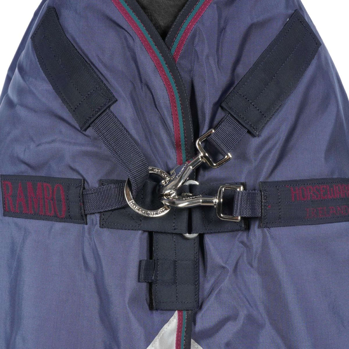 Rambo Optimo Turnout Plus 0g Navy/Burdeos/Verde azulado