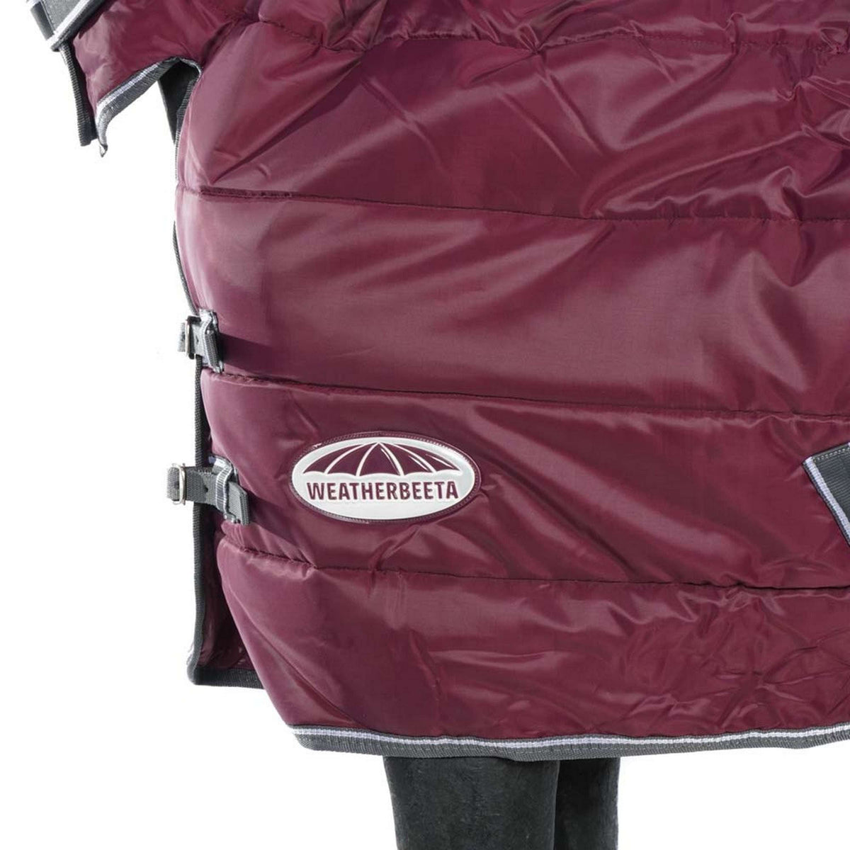 Weatherbeeta Comfitec 210D Channel Quilt Combo Neck Medium Granate/Gris/Blanco
