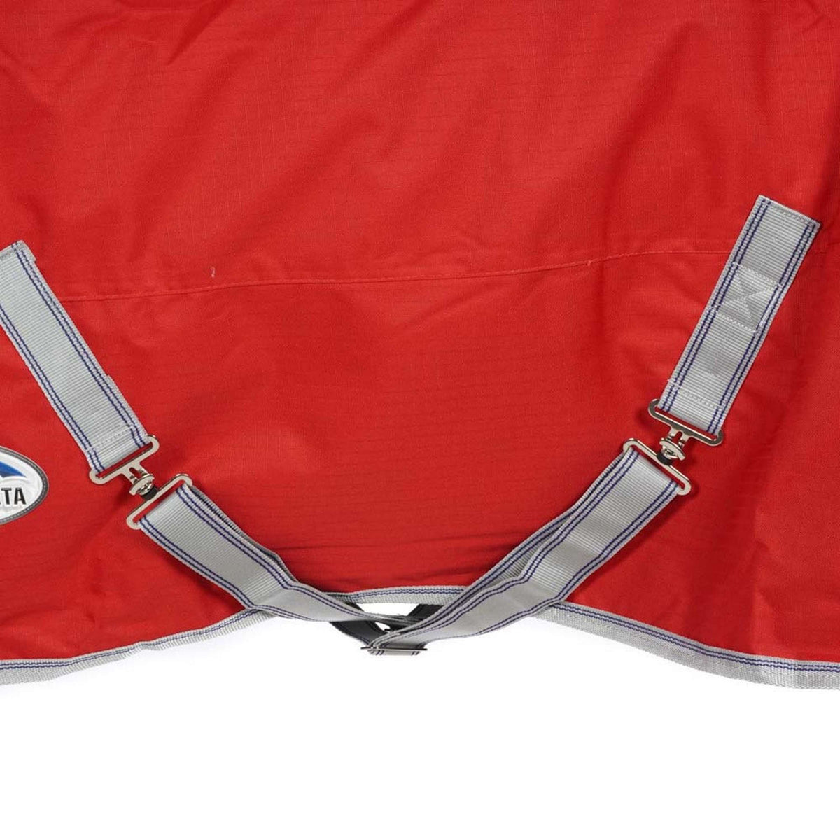 Weatherbeeta Manta de Invierno Comfitec Classic Standard Neck Medium/Lite 600D 100g Rojo/Plata/Azul