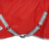 Weatherbeeta Manta de Invierno Comfitec Classic Standard Neck Medium/Lite 600D 100g Rojo/Plata/Azul