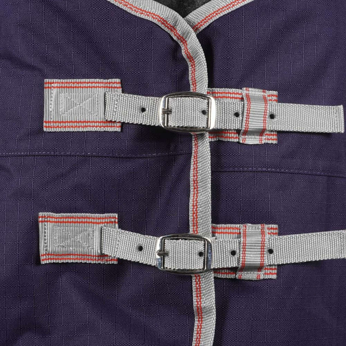 Weatherbeeta Manta Impermeable Comfitec Essential Detach-A-Neck Lite Plus 1200D 50g Navy/Silver/Red