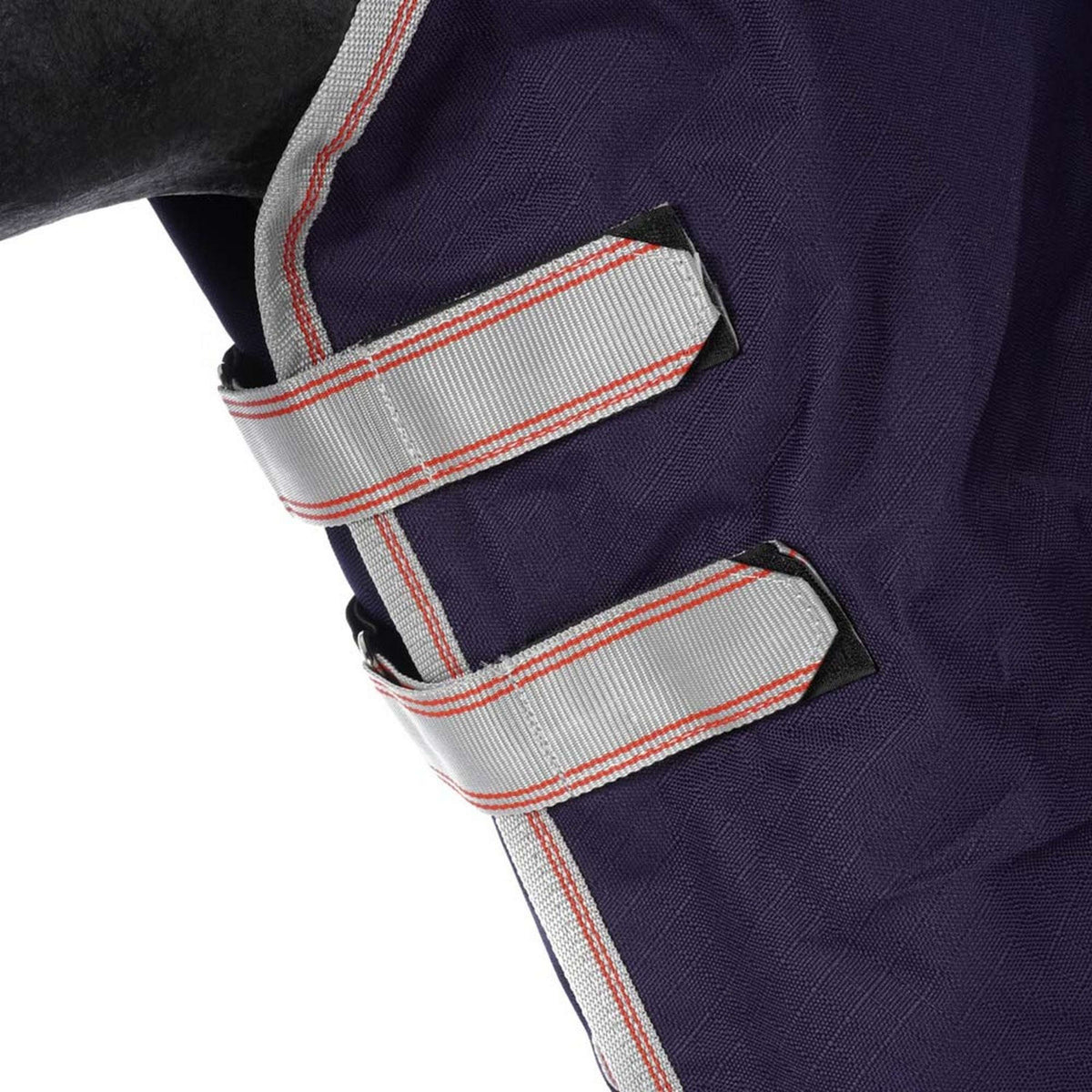 Weatherbeeta Manta Impermeable Comfitec Essential Detach-A-Neck Lite Plus 1200D 50g Navy/Silver/Red
