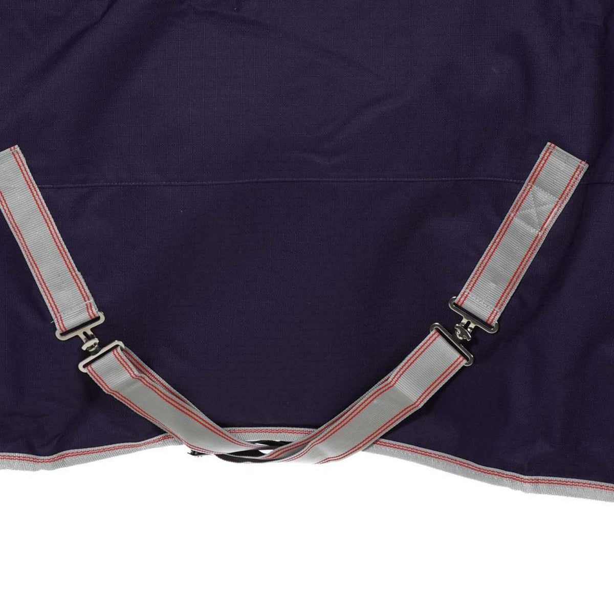 Weatherbeeta Manta Impermeable Comfitec Essential Detach-A-Neck Lite Plus 1200D 50g Navy/Silver/Red