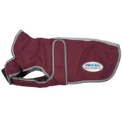 Weatherbeeta Abrigo para Perro Comfitec Premier Free Parka Deluxe Medium 1200D 220g Granate/Gris/Blanco