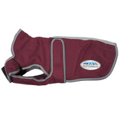Weatherbeeta Abrigo para Perro Comfitec Premier Free Parka Deluxe Medium 1200D 220g Granate/Gris/Blanco