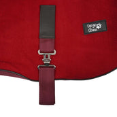 Diego & Louna Manta para Perros Polar Bordeaux