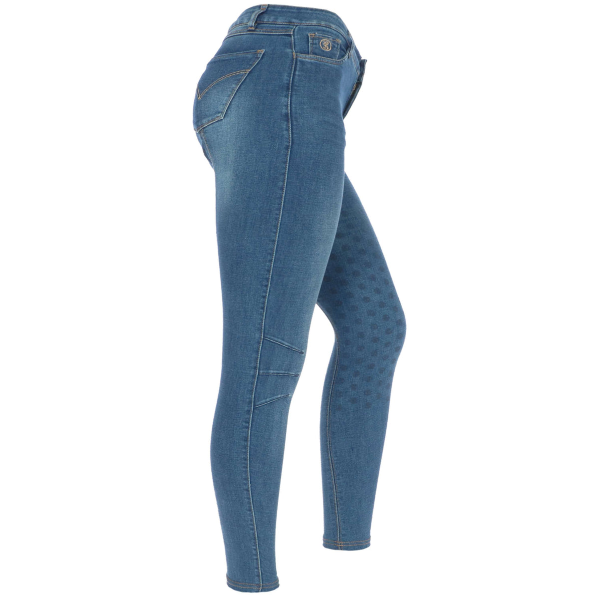 PS of Sweden Pantalón de Equitación Maggie Jeans Azul Denim