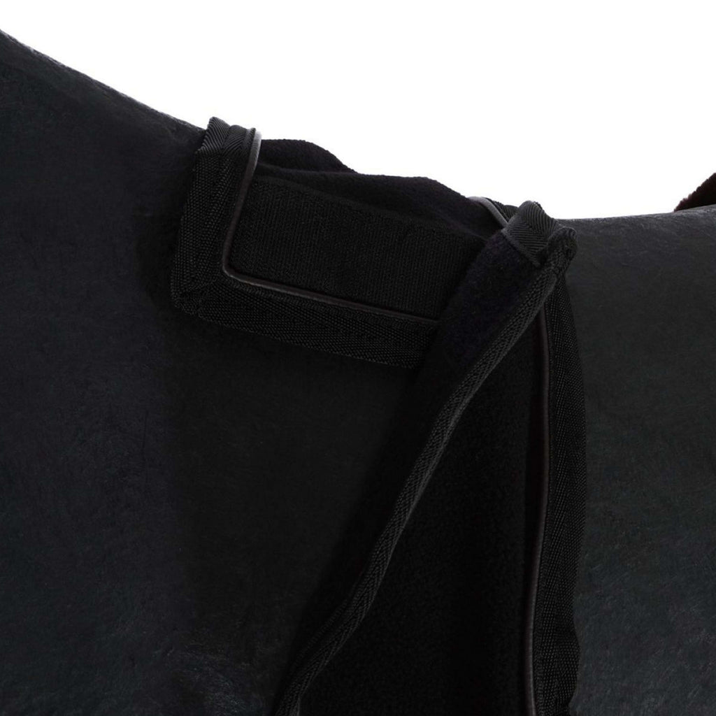 EQUITHÈME Manta de ejercicio Teddy Fleece Negro