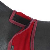 EQUITHÈME Manta de ejercicio Teddy Fleece Bordeaux