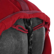 EQUITHÈME Manta de ejercicio Teddy Fleece Bordeaux