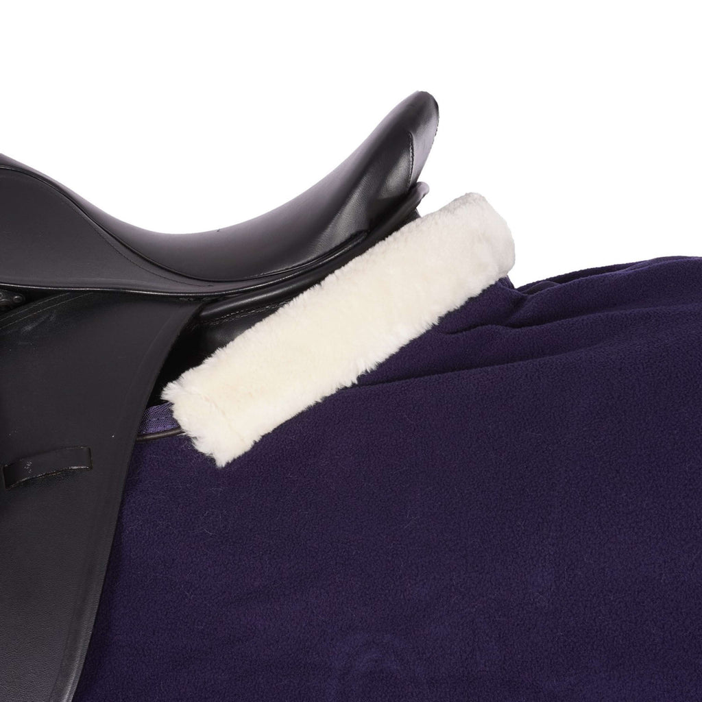 EQUITHÈME Manta de ejercicio Teddy Fleece Navy