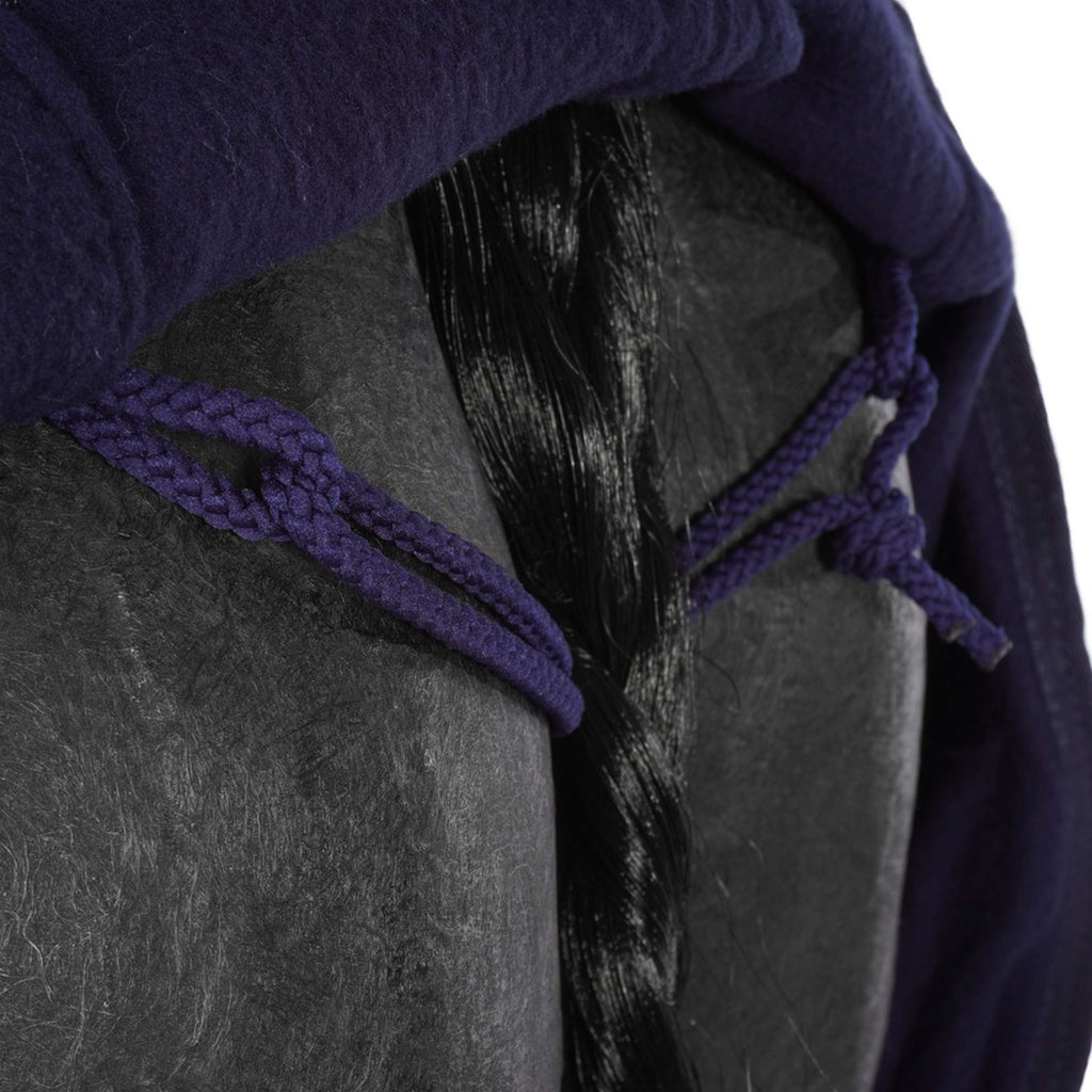 EQUITHÈME Manta de ejercicio Teddy Fleece Navy