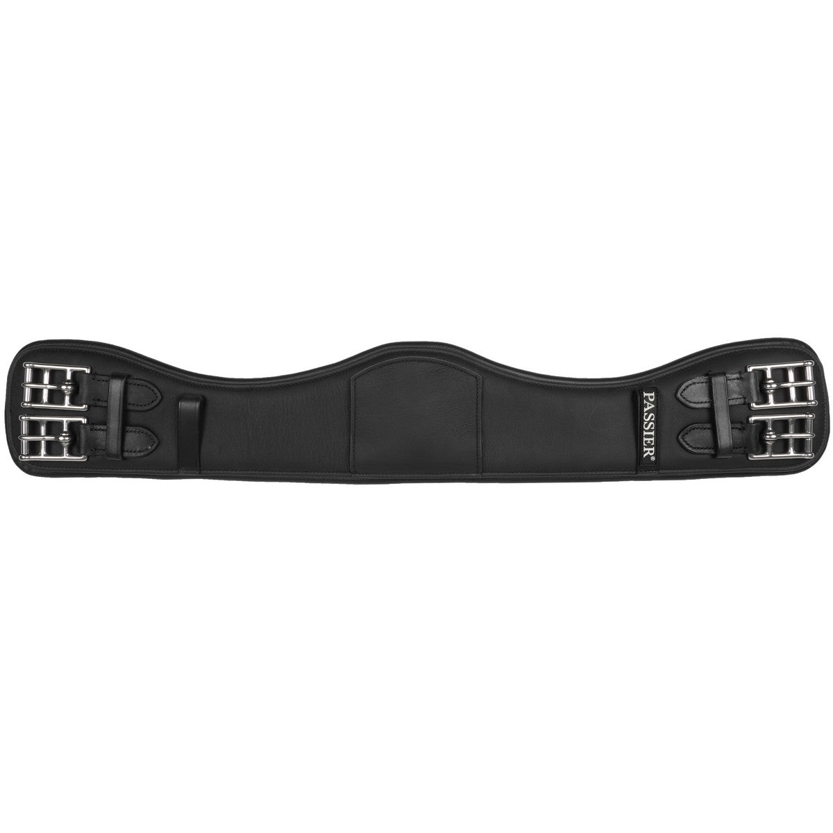 Passier Cincha Cuero Curvado Negro