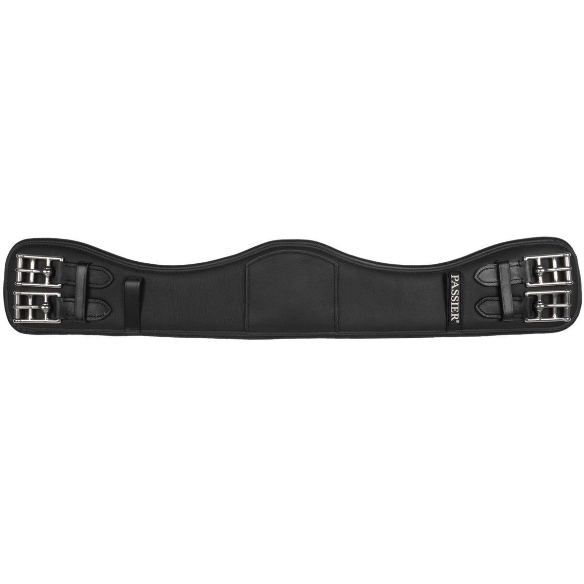 Passier Cincha Cuero Curvado Negro