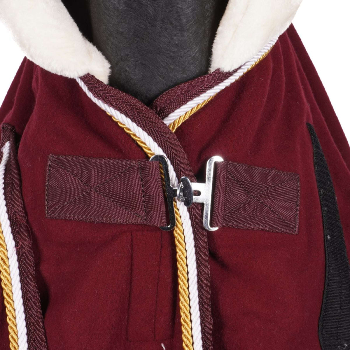 HB Manta de exhibición Dutch Crown Little Sizes Burdeos