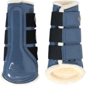 HB Ruitersport Protectores de piernas Crown Azul Acero