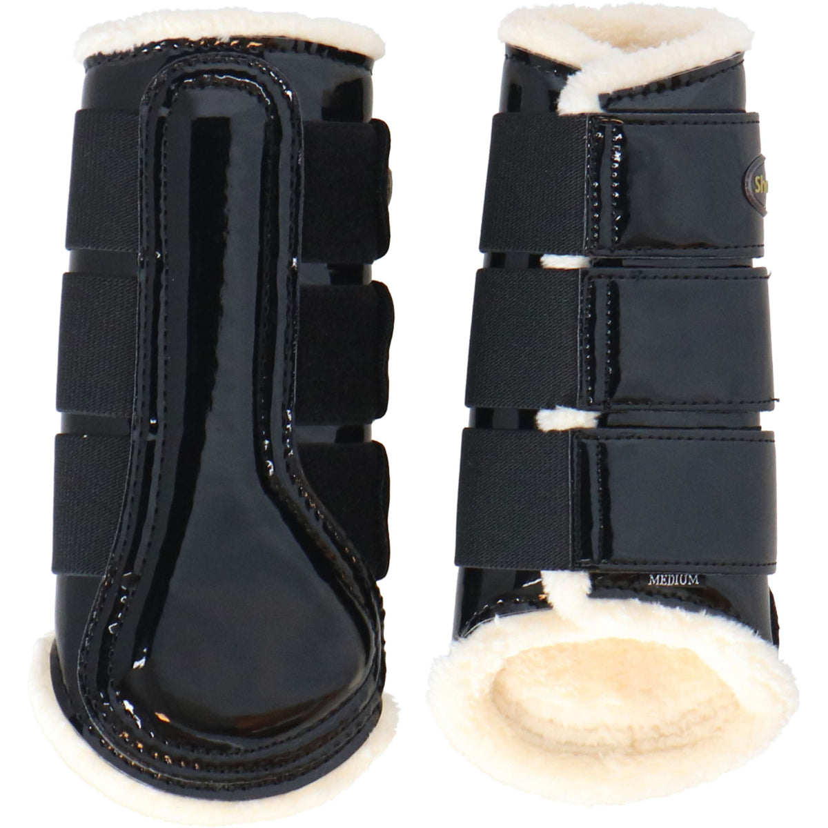 HB Ruitersport Protectores de piernas Crown Negro