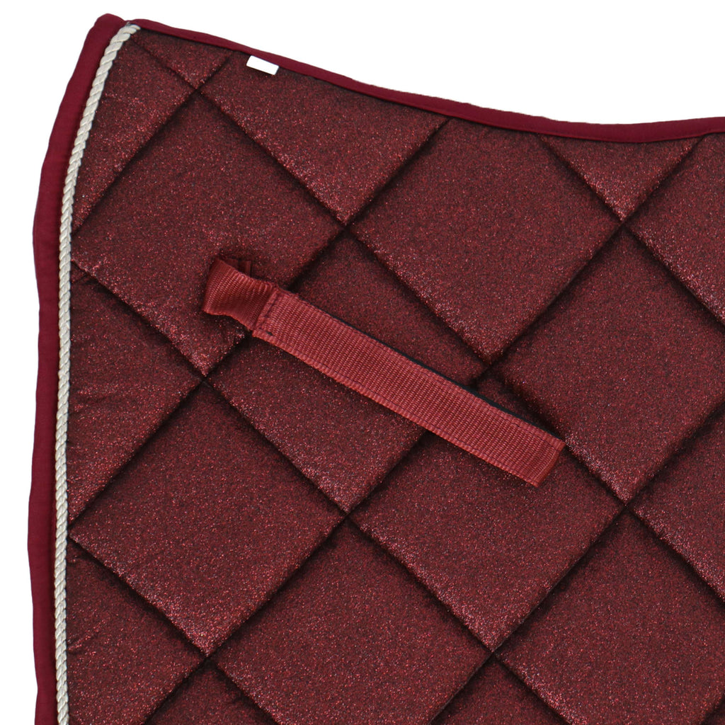 HB Mantilla Sparkling Glitter Doma Burdeos