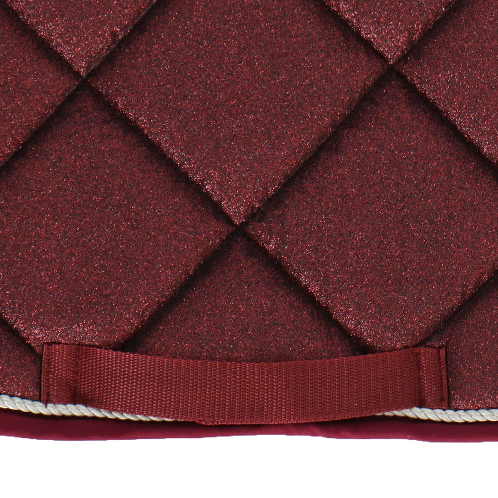 HB Mantilla Sparkling Glitter Doma Burdeos