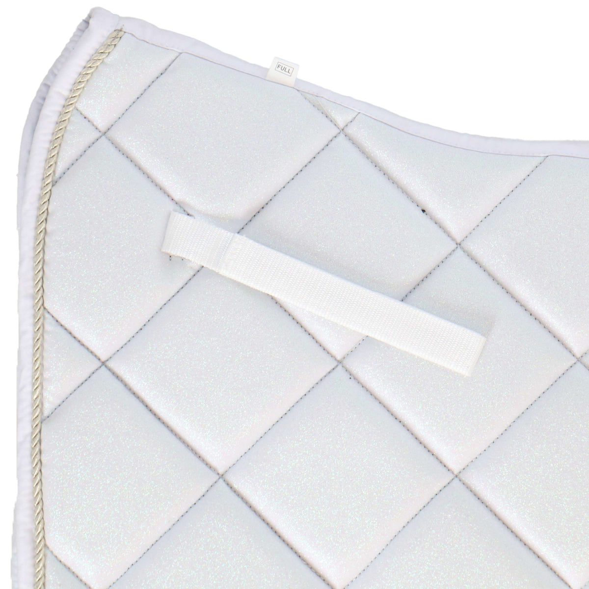 HB Ruitersport Mantilla Sparkling Glitter Doma Blanco