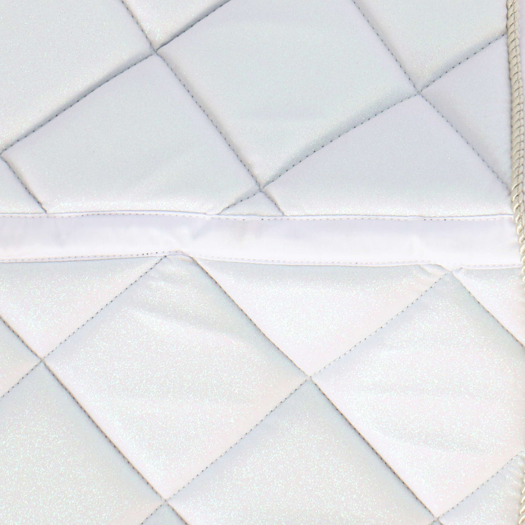 HB Mantilla Sparkling Glitter Doma Blanco