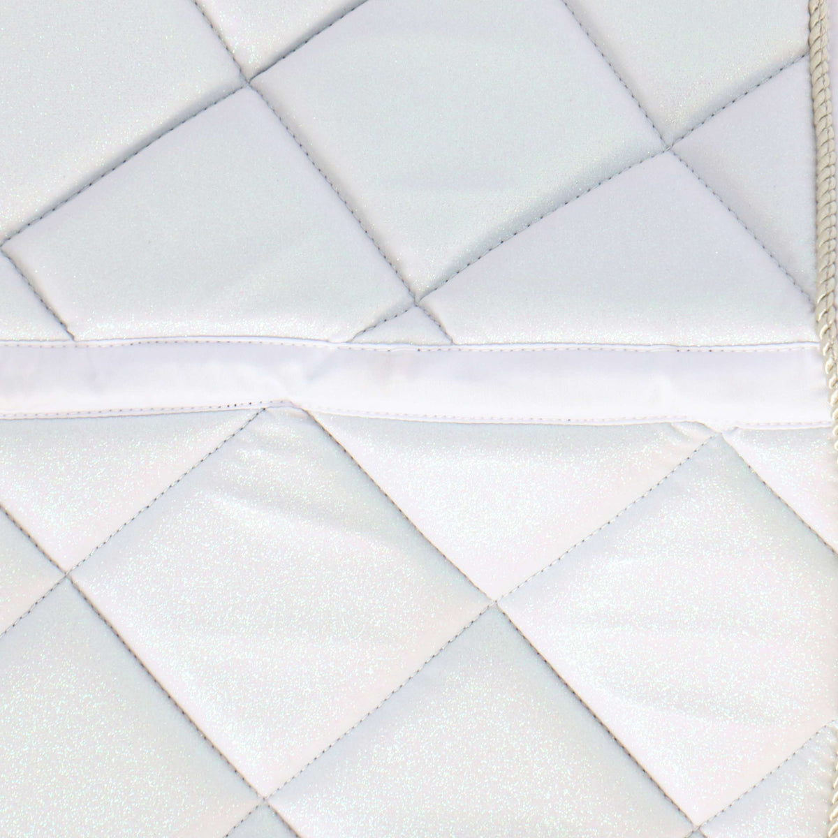 HB Ruitersport Mantilla Sparkling Glitter Doma Blanco