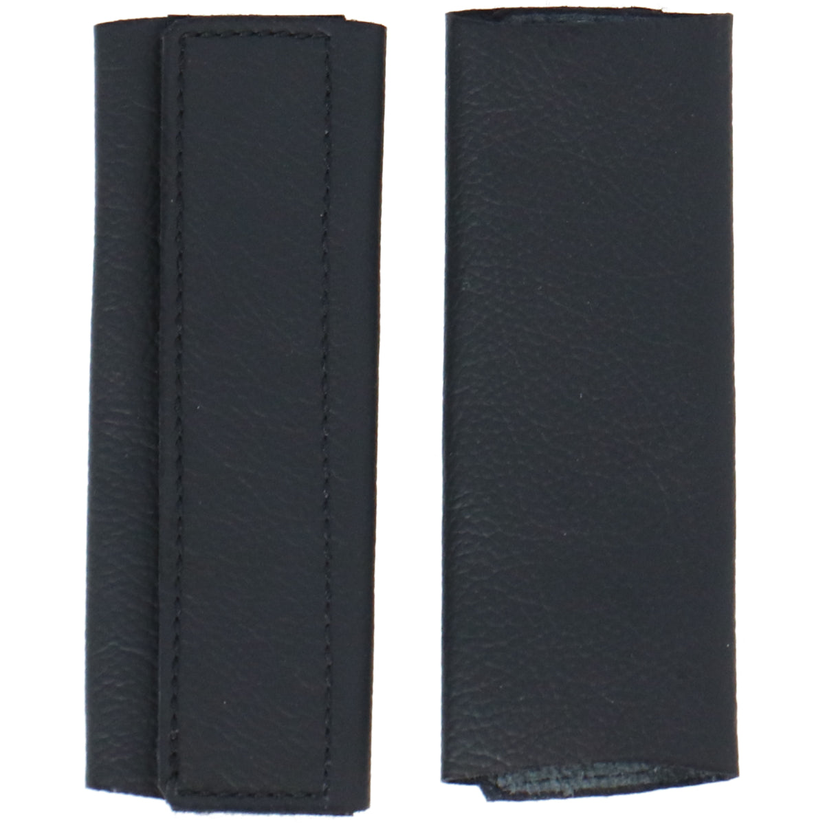 HB Fundas para Correas de Estribo Cuero Negro