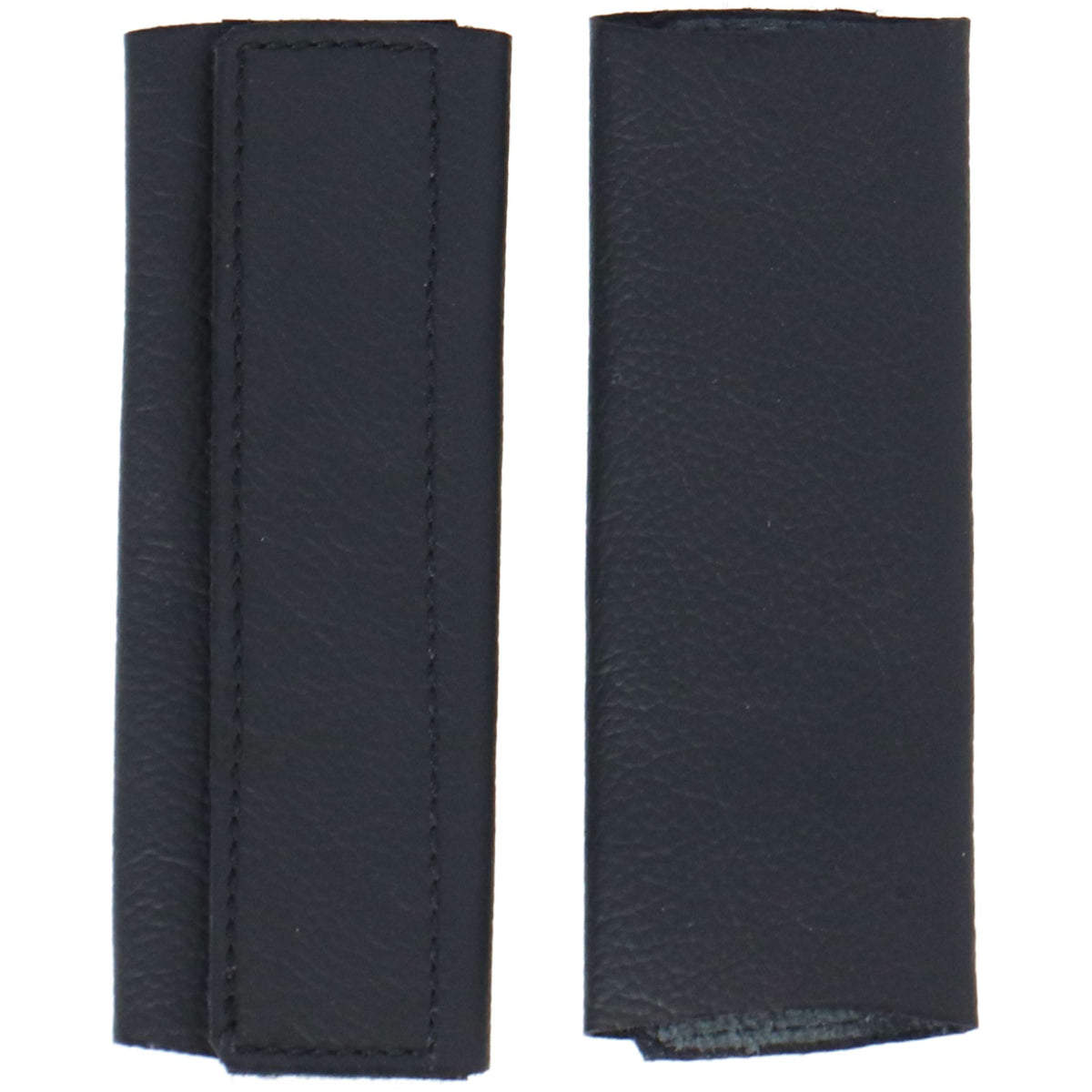 HB Fundas para Correas de Estribo Cuero Negro