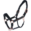HB Cabestro Rose Gold Cuero Negro