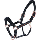 HB Cabestro Rose Gold Cuero Negro