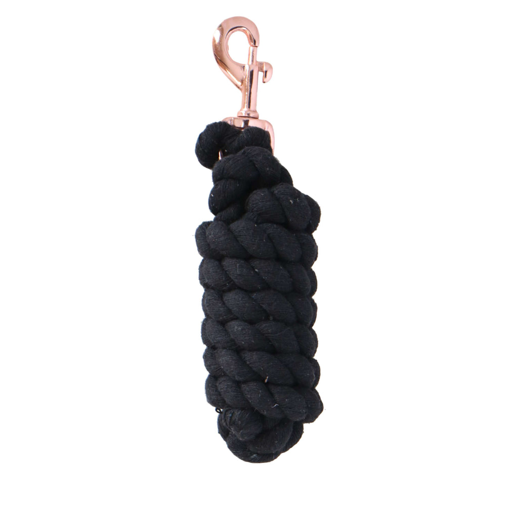 HB Cuerda de Cabestro Rose Gold Mosquetón Negro