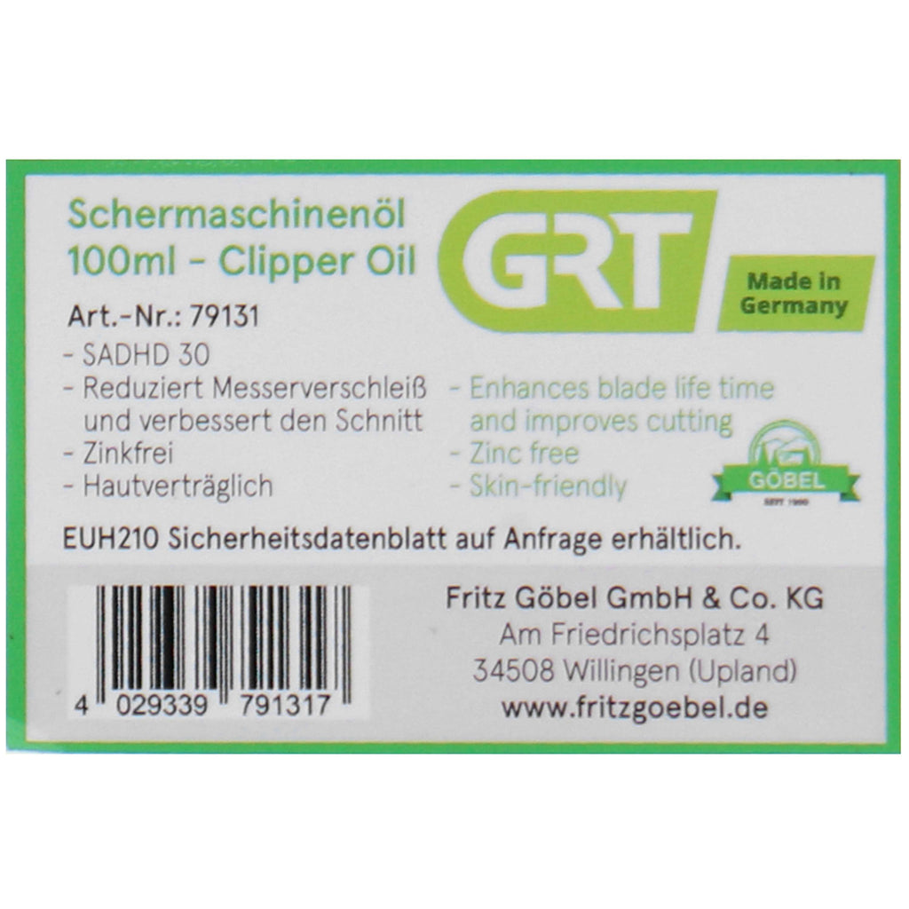 Göbel GRT Aceite para Cortapelos