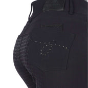 ANKY Pantalón de Equitación Regally Asiento de Silicona para Mujer Negro