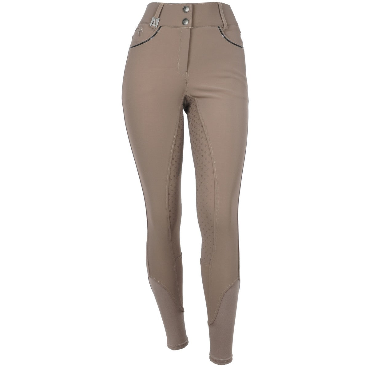 ANKY Pantalón de Equitación Regally Asiento de Silicona para Mujer Nogal