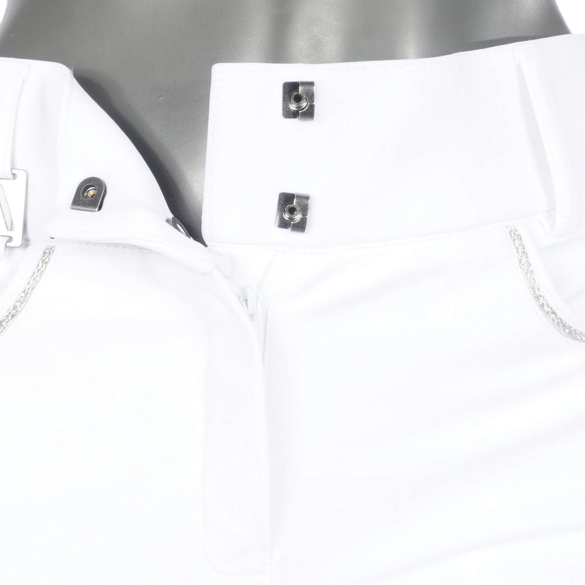 ANKY Pantalón de Equitación Regally Asiento de Silicona para Mujer Blanco