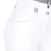 ANKY Pantalón de Equitación Regally Asiento de Silicona para Mujer Blanco