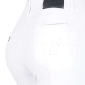 ANKY Pantalón de Equitación Regally Asiento de Silicona para Mujer Blanco