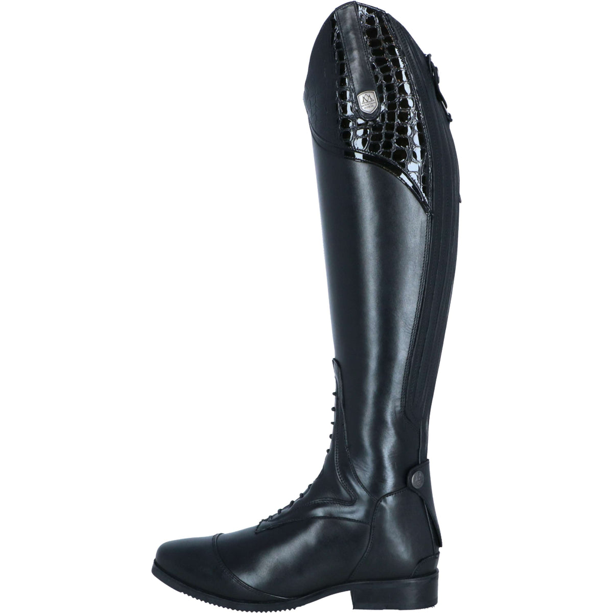 Mountain Horse Botas de Equitación Sovereign Lux Negro