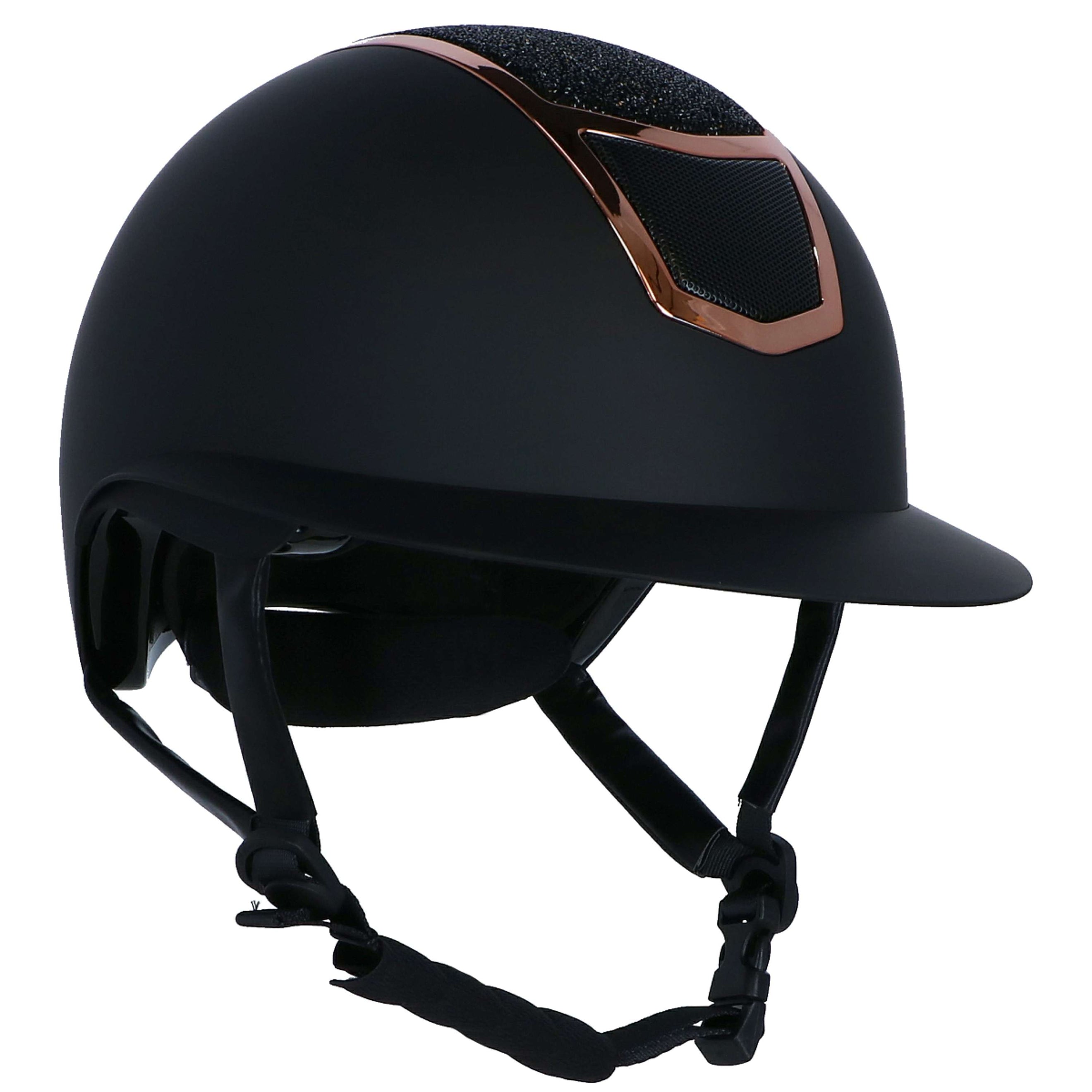 Harry's Horse Casco Mont Blanc Sparkle Negro/Oro rosa Harry's Horse Casco Mont Blanc Sparkle Negro/Oro rosa
