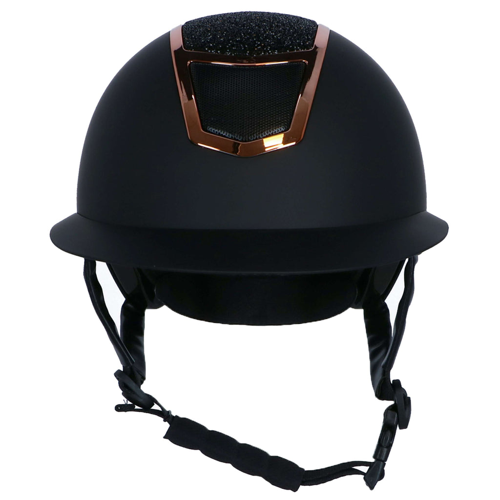 Harry's Horse Casco Mont Blanc Sparkle Negro/Oro rosa