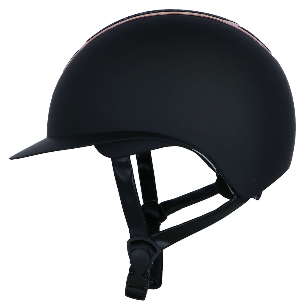 Harry's Horse Casco Mont Blanc Sparkle Negro/Oro rosa