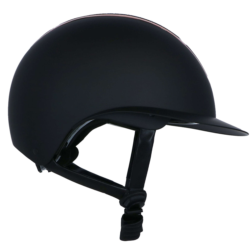 Harry's Horse Casco Mont Blanc Sparkle Negro/Oro rosa