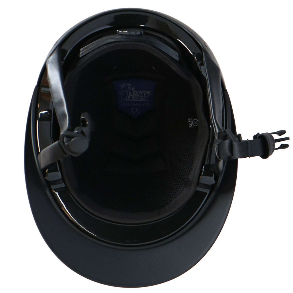 Harry's Horse Casco Mont Blanc Sparkle Negro/Oro rosa