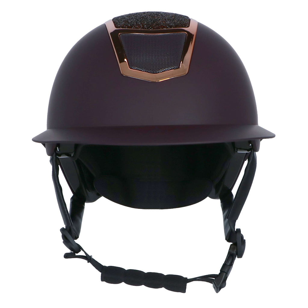 Harry's Horse Casco Mont Blanc Sparkle Bordeaux/Rosegold